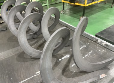 무축 스크류 제작모습